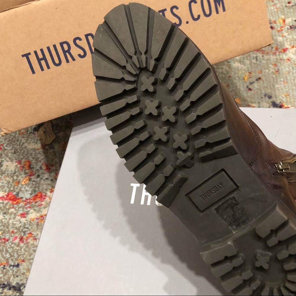 Thursday Combat Boots- JAVA Color - Picture 8 of 12